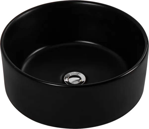 Накладная раковина AQUATEK AQ5118-MB матовая черная Sancos — Оригинал