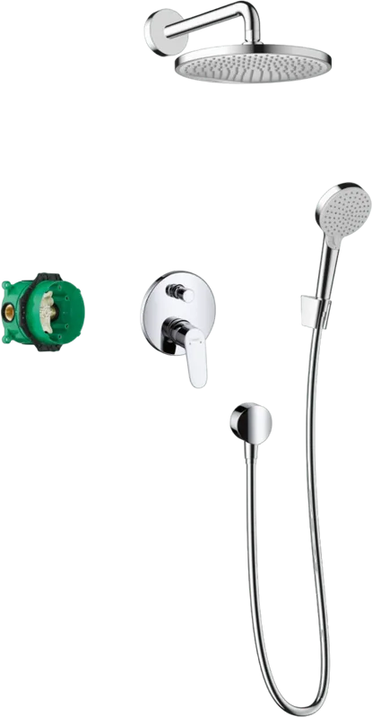 Душевой комплект Hansgrohe Crometta S 27958000 Sancos — официальный сайт