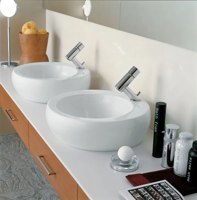 Накладная раковина Laufen Alessi one Alessi One 8.1897.1.400.104.1 накладная Sancos — официальный сайт