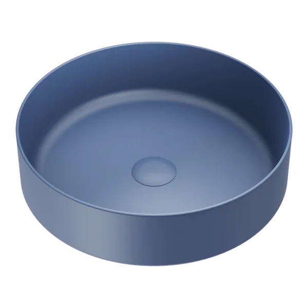 Накладная раковина Omoikiri Mira 40 NB, navy blue Sancos — Оригинал