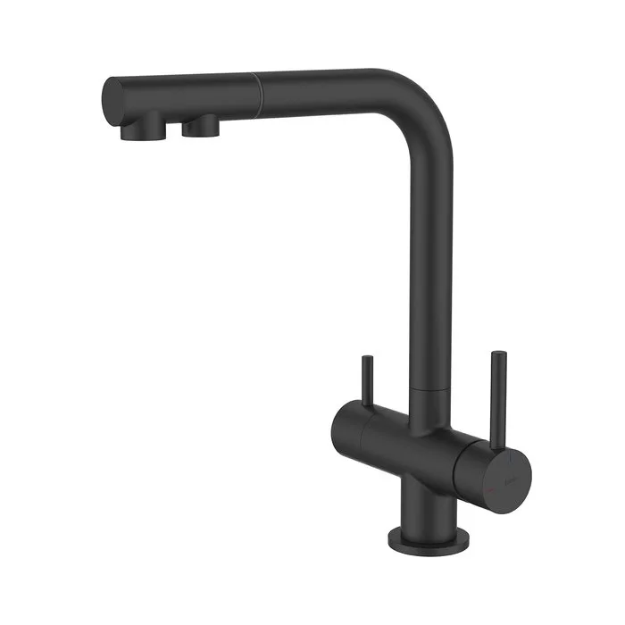 Смеситель для кухни IDDIS Umbra UMBBLPFi05, матовый черный Sancos — официальный сайт