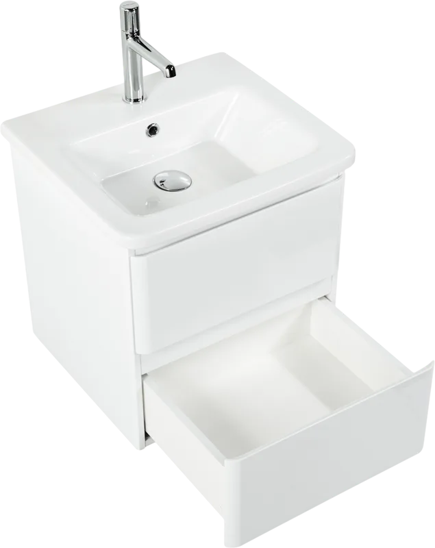 Тумба под раковину без столешницы BelBagno Albano-Cer 50 подвесная, bianco lucido Sancos — официальный сайт