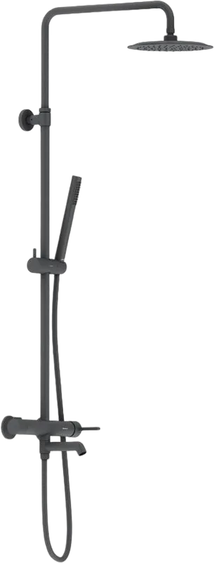 Душевая стойка Damixa Scandinavian Pure 936740300, черный матовый Sancos — официальный сайт