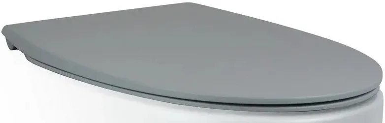 Крышка-сиденье AeT Dot 2.0 C555R116 c микролифтом, серая матовая Sancos — официальный сайт
