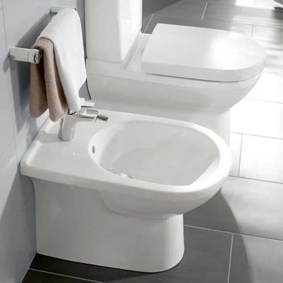 Биде напольное Villeroy & Boch O.Novo 5461 0001 alpin Sancos — официальный сайт