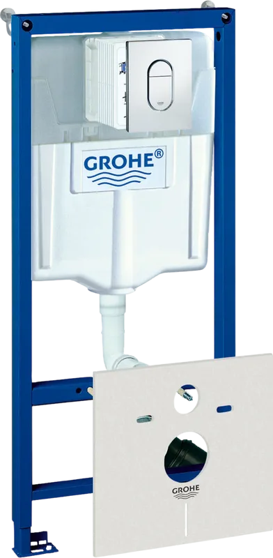 Система инсталляции для унитазов Grohe Rapid SL 38929000, 4 в 1 с кнопкой смыва Sancos — официальный сайт