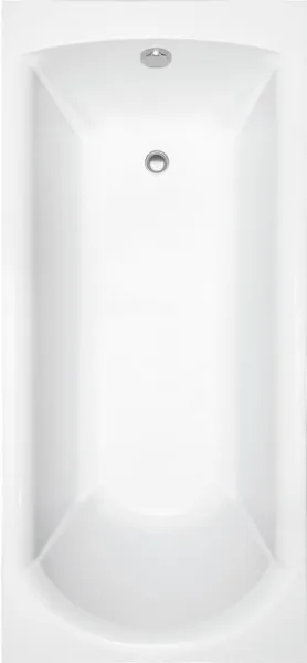 Ванна из литьевого мрамора Delice Astra 170х80 см, пристенная