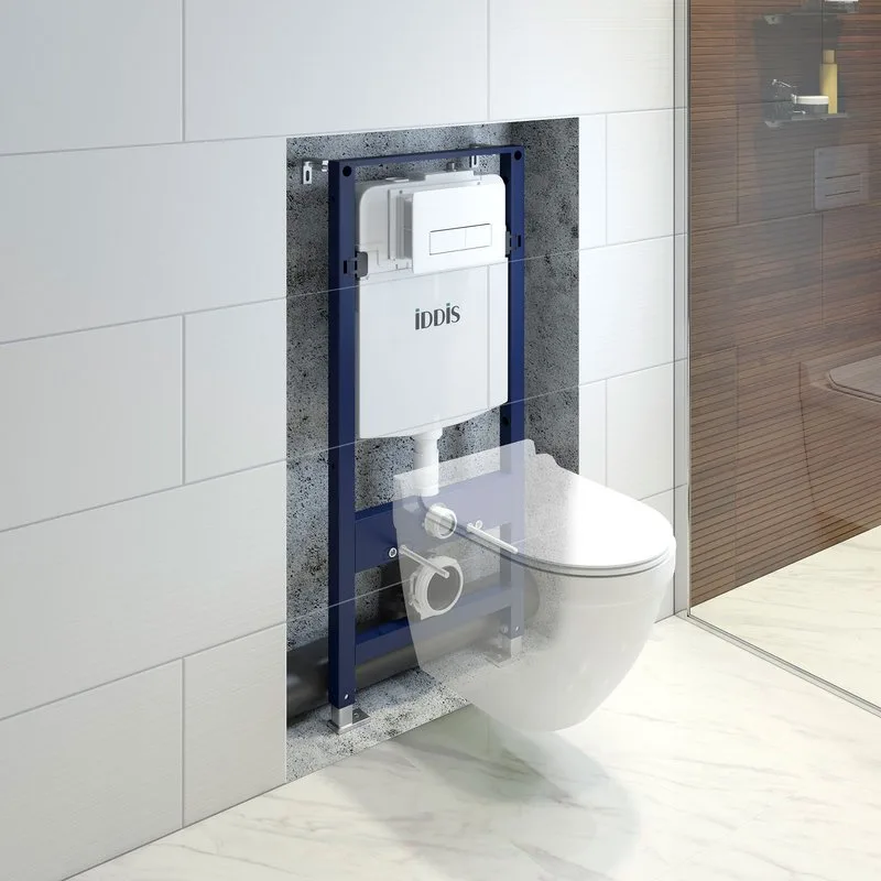 Система инсталляции для унитазов IDDIS Optima Home OPH0000i32K, с кнопкой смыва, белая Sancos — официальный сайт