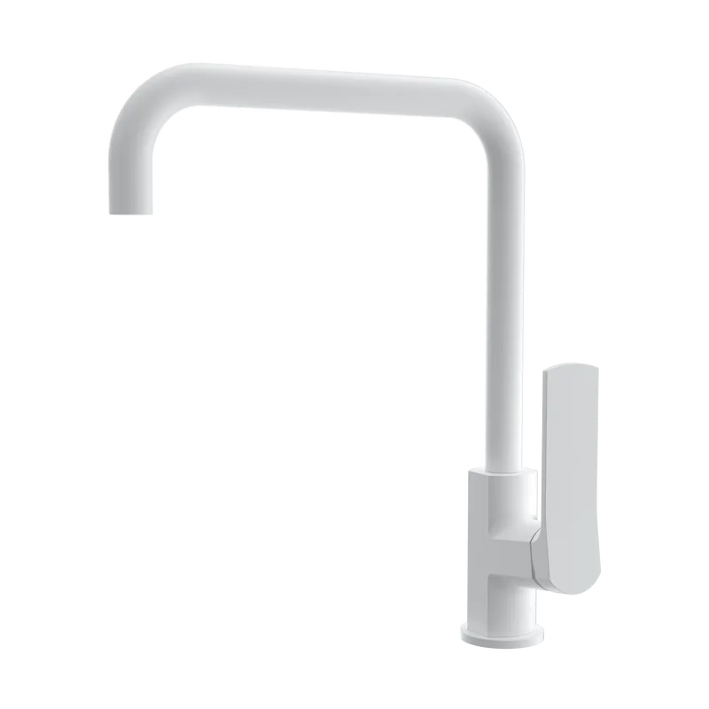 Смеситель для кухни Wonzon & Woghand WW-L1006-MW матовый белый Sancos — официальный сайт