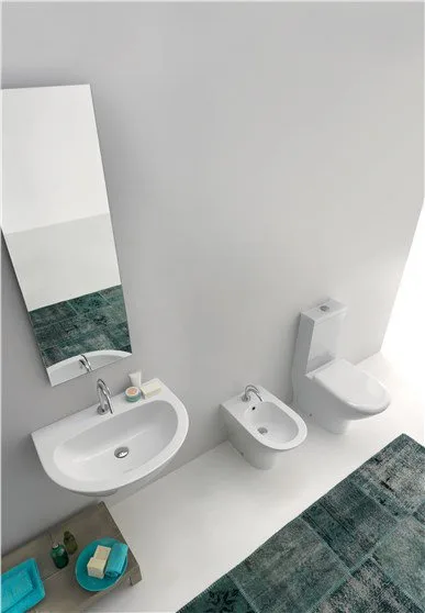 Биде напольное Kerasan Aquatech 372101 *1 Sancos — официальный сайт