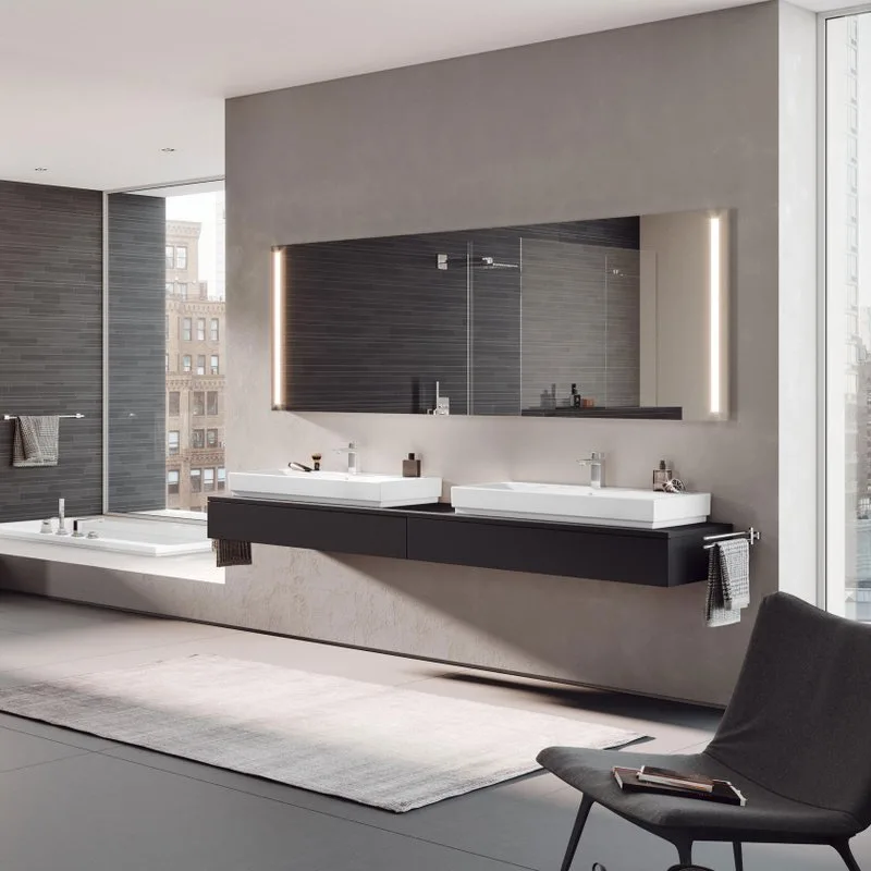 Накладная раковина Grohe Cube Ceramic 3947500H Sancos — официальный сайт