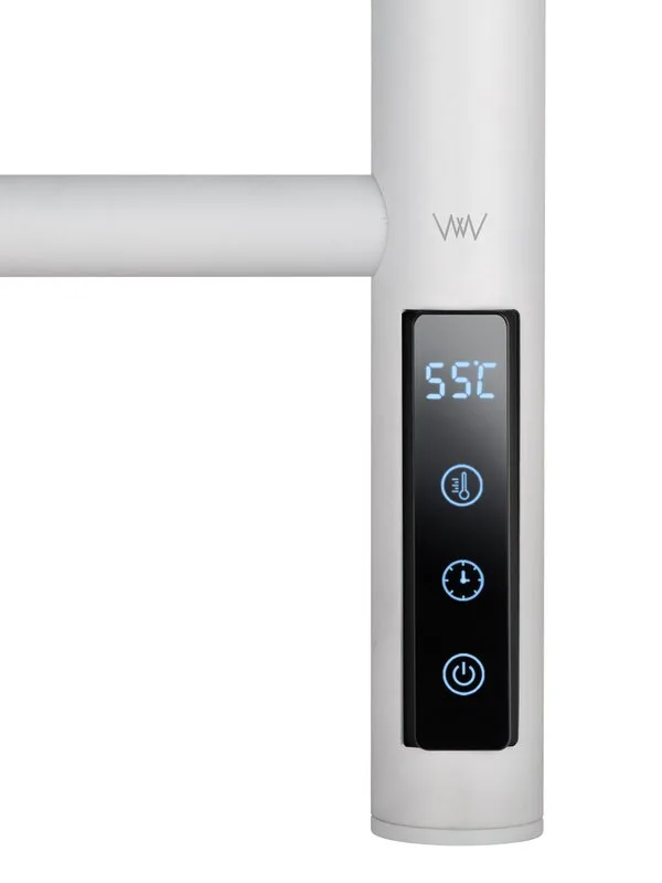 Полотенцесушитель электрический Wonzon & Woghand WW-AL409-MW белый матовый Sancos — официальный сайт