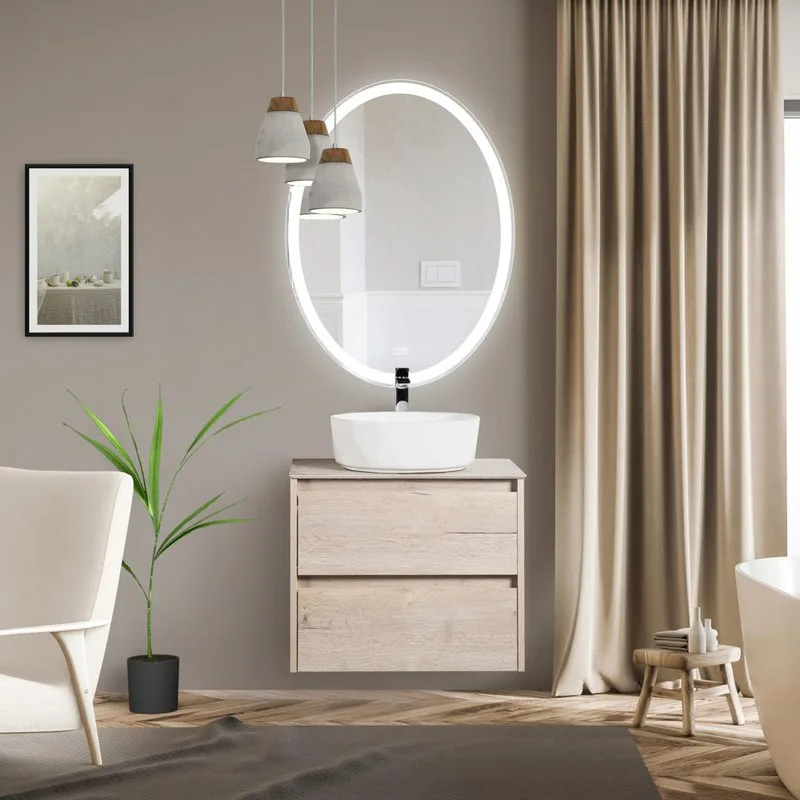 Зеркало BelBagno SPC-VST-600-800-LED-TCH-WARM с подсветкой Sancos — официальный сайт