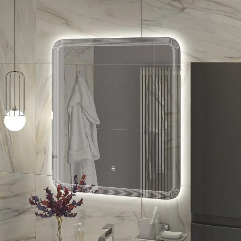 Зеркало Cezares Duet 70х80 с подсветкой Sancos — официальный сайт