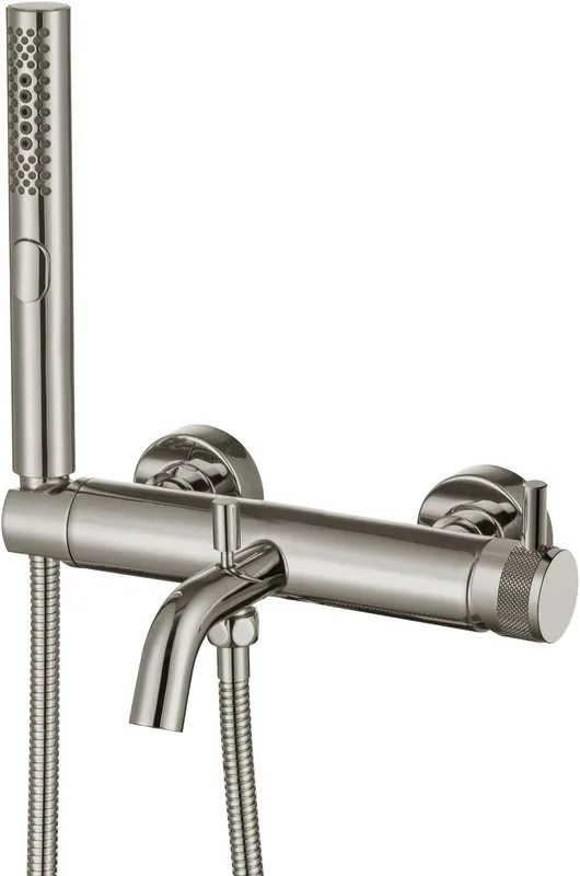 Смеситель для ванны с душем Allen Brau Priority 5.31D10-BN, брашированный никель Sancos — официальный сайт