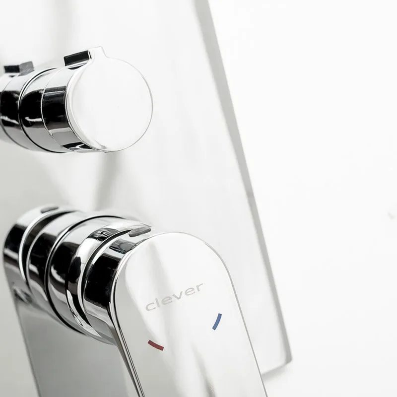 Встраиваемый смеситель Clever Vogue Xtreme 61415, хром Sancos — официальный сайт