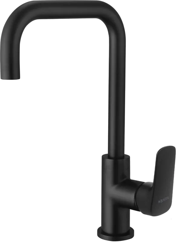 Смеситель для кухни AQUATEK Вега AQ1081MB матовый черный Sancos — официальный сайт