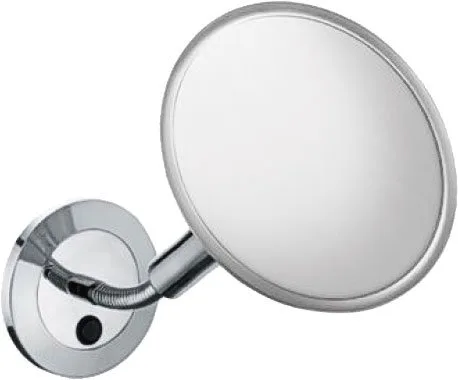 Косметическое зеркало Keuco Elegance new 17676 019000 с подсветкой, поворотное, хром Sancos — официальный сайт