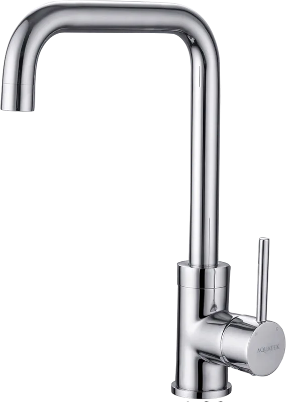 Смеситель для кухни AQUATEK AQ1080CR хром Sancos — официальный сайт