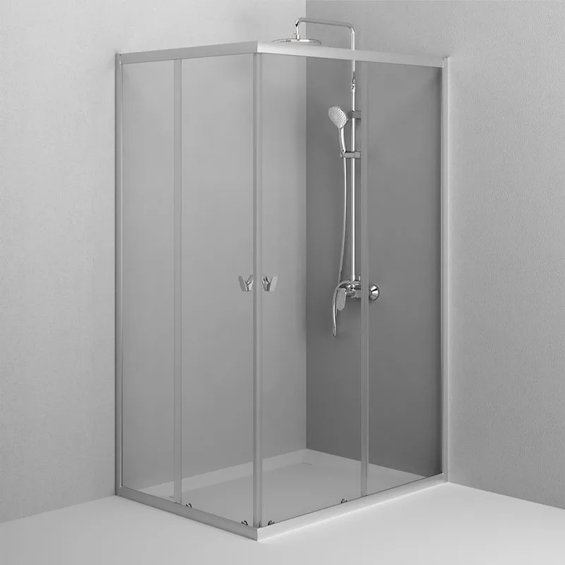 Душевой уголок AM.PM Sunny W87G-403-12090-MT 120x90 см, серебро Sancos — официальный сайт