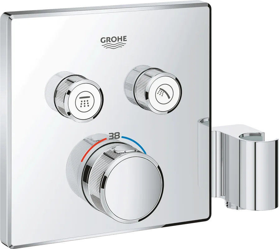 Термостатический смеситель встраиваемый Grohe Grohtherm SmartControl 29125000 для душа Sancos — официальный сайт