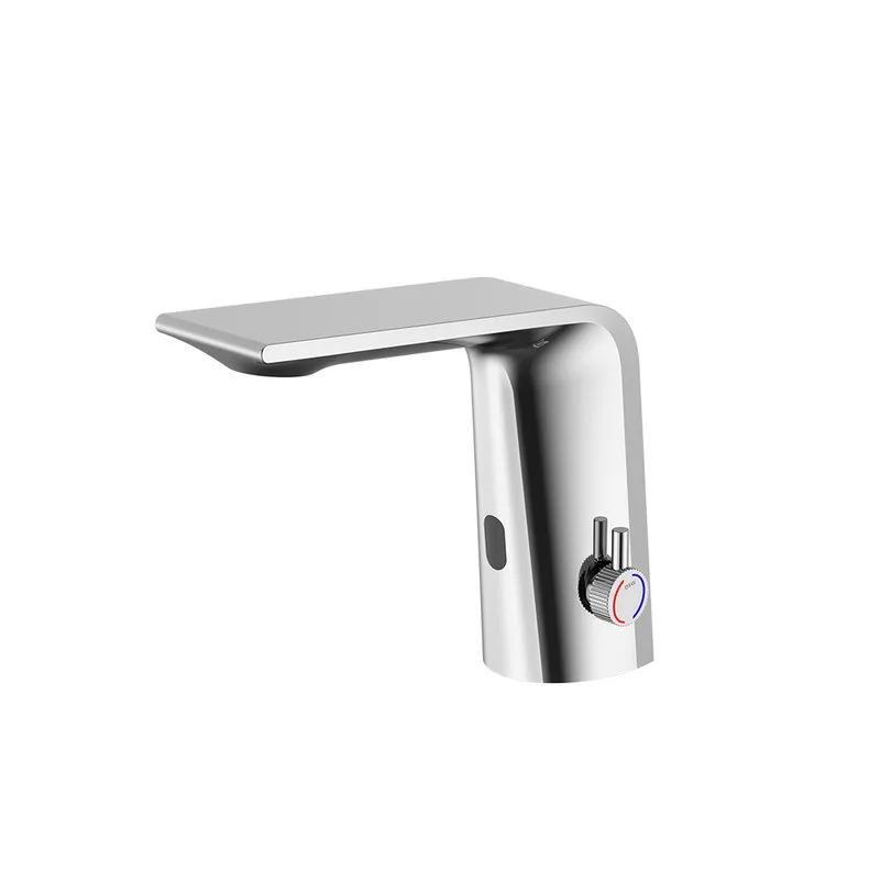 Смеситель для раковины Black&White Gravity 7101С сенсорный, chrome Sancos — официальный сайт