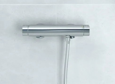 Термостатический смеситель Grohe Grohtherm 2000 34482001 с душевым гарнитуром Sancos — официальный сайт