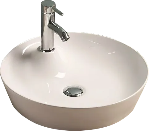 Накладная раковина Art&Max AM-78111 белая Sancos — официальный сайт