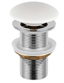 Донный клапан для раковины Ceramicanova CN2000MWNC белый матовый Sancos — официальный сайт