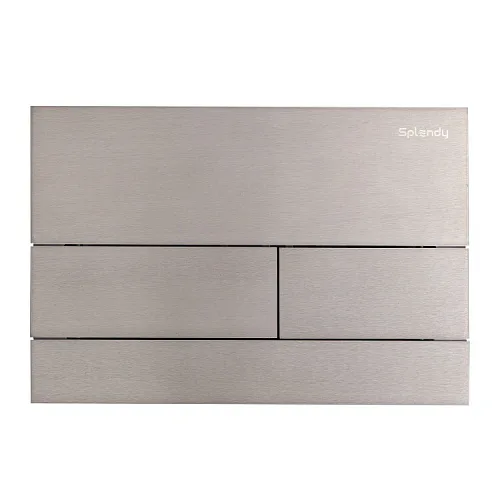 Кнопка смыва Splendy Stable Mood SM302TMSB брашированный никель Sancos — официальный сайт