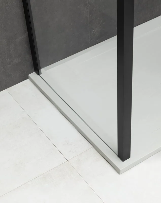 Душевой уголок Allen Brau Priority 120x80, профиль черный браш, стекло прозрачное Sancos — официальный сайт