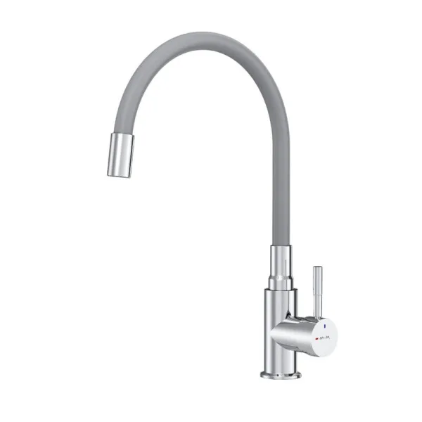 Смеситель для кухни AM.PM X-Joy S F85B07605, серый, хром Sancos — Оригинал