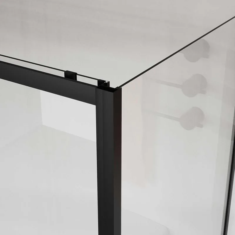 Душевой уголок Vincea City VSR-5CT9012CLB 120х90 см, профиль черный, стекло прозрачное Sancos — официальный сайт