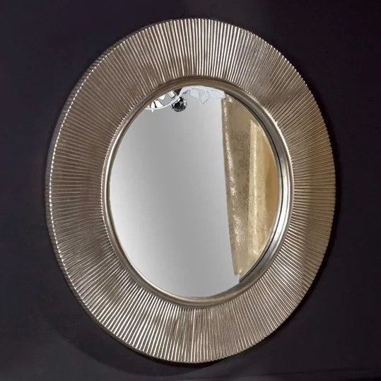 Зеркало круглое Armadi Art NeoArt Shine серебро Sancos — официальный сайт