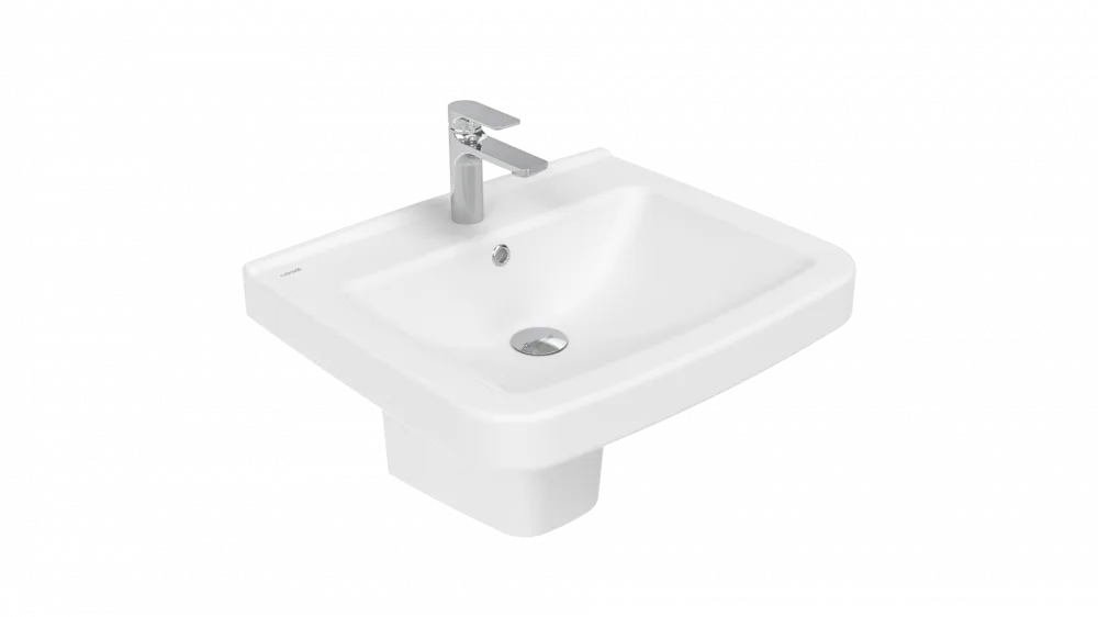 Раковина Creavit Lara LR060-00CB00E-0000 белая глянцевая Sancos — официальный сайт
