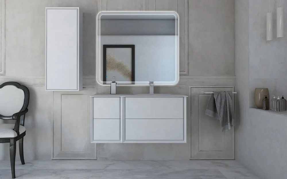 Дополнительный ящик Cezares Bellagio 35 2 ящика bianco opaco Sancos — официальный сайт