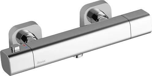Термостатический смеситель Ravak 10° Free X070140 нержавеющая сталь Sancos — официальный сайт