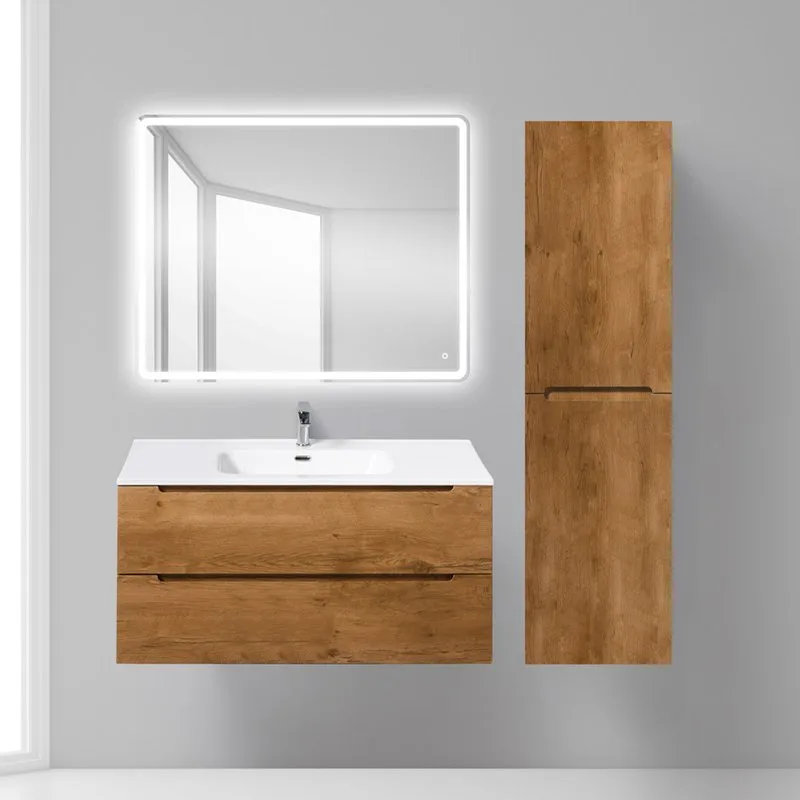 Тумба под раковину без столешницы BelBagno Etna 100 rovere  nature Sancos — официальный сайт