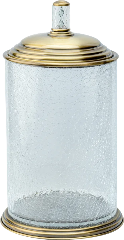 Мусорное ведро Boheme Murano Cristal 10914-CRST-BR бронза Sancos — официальный сайт