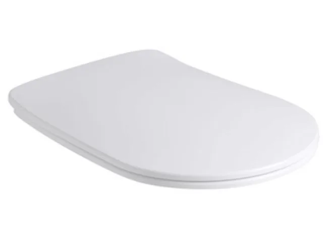 Крышка-сиденье Kerasan Nolita slim 539130 с микролифтом, белый матовый Sancos — официальный сайт