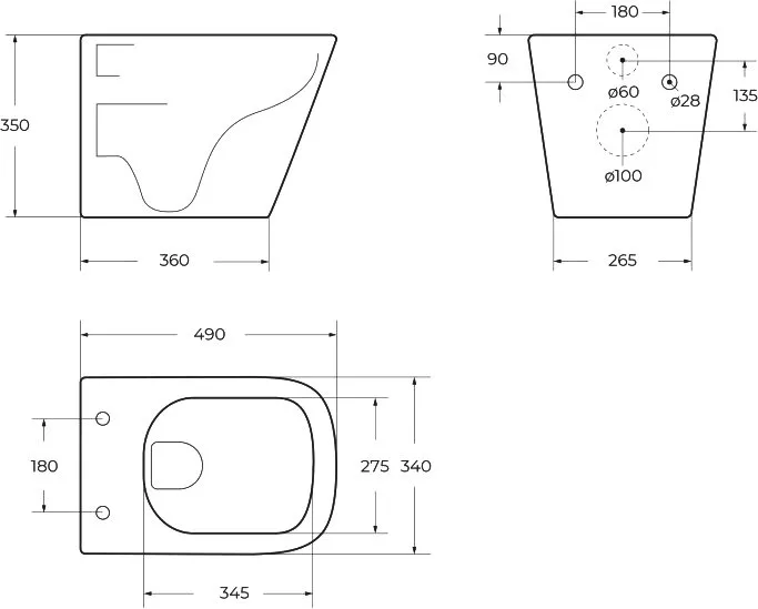 Унитаз подвесной BelBagno Ardente-R BB520CHR/SC Sancos — официальный сайт