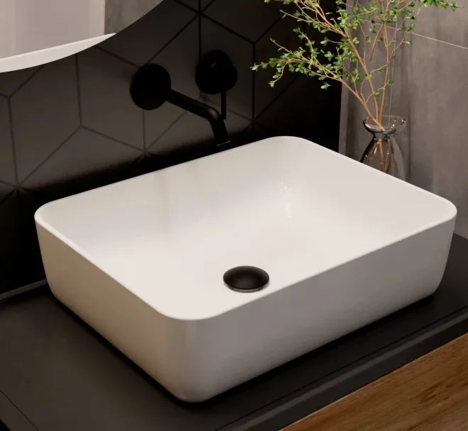 Смеситель для раковины AQUAme Siena AQM6215MB С ВНУТРЕННЕЙ ЧАСТЬЮ, черный матовый Sancos — официальный сайт