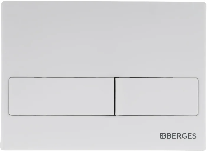 Система инсталляции для унитазов Berges Novum 040214, с кнопкой смыва, белая Soft Touch Sancos — официальный сайт