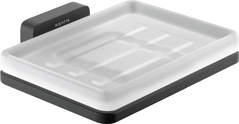 Мыльница AQUATEK Либра AQ4303MB матовый черный Sancos — официальный сайт