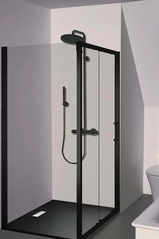 Душевая стойка Ideal Standard Ceratherm T25 BC748XG, silk black Sancos — официальный сайт