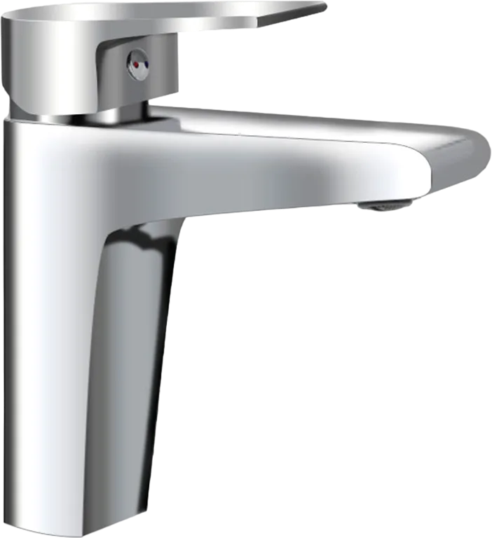 Смеситель для раковины AQUAme Prato AQMP6120 хром Sancos — официальный сайт