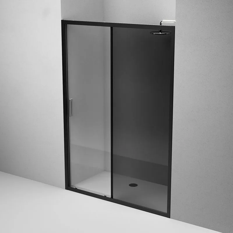 Душевая дверь в нишу AM.PM Gem Solo W90G-140-1-195BG 140 см Sancos — официальный сайт