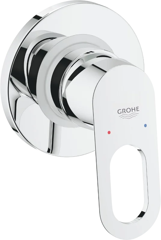 Встраиваемый смеситель Grohe BauLoop 29042000 С ВНУТРЕННЕЙ ЧАСТЬЮ, хром Sancos — официальный сайт
