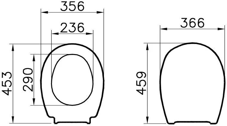Крышка-сиденье VitrA Conforma 115-003-006 с микролифтом Sancos — официальный сайт