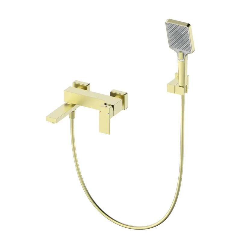 Смеситель для ванны с душем Wonzon & Woghand WW-88639016-BG, брашированное золото Sancos — официальный сайт